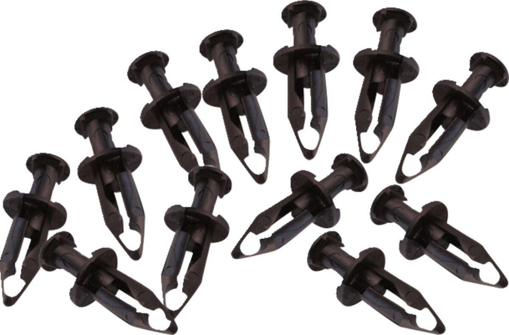 Quad Logic Push Rivets - Black