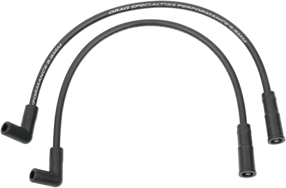 Drag Specialties Copper Core Spark Plug Wire For Harley Davidson XLCH 1000 1972-1977 - Black