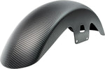 Slyfox Carbon Front Mid Length Fender For Harley Davidson FLD 1690 ABS 2014-2016 Front - Black/Carbon Fiber/Matte