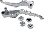 Kuryakyn Zombie Levers Set For Harley Davidson FLD 1690 2012 - Chrome