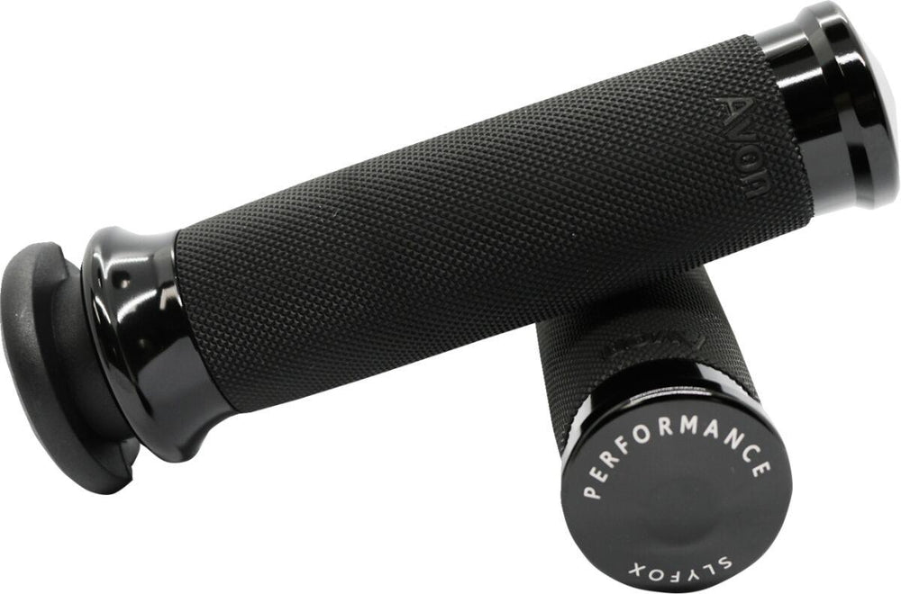 Slyfox Grips For Harley Davidson XL1200C 2017-2019 - Black
