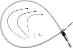 Magnum Shielding Sterling Chromite II Quick Connect Clutch Cable For Harley Davidson FLDE 1750 2018-2020 117 cm (46") - Chrome