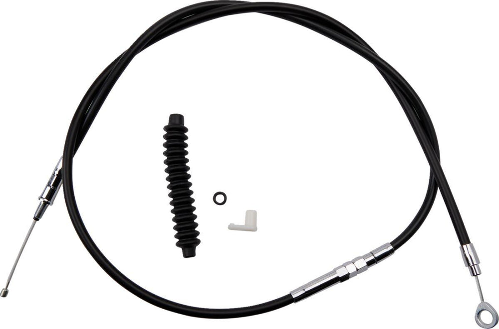 Drag Specialties Clutch Cable For Harley Davidson FLHR 1750 2021-2022 Standard - Black