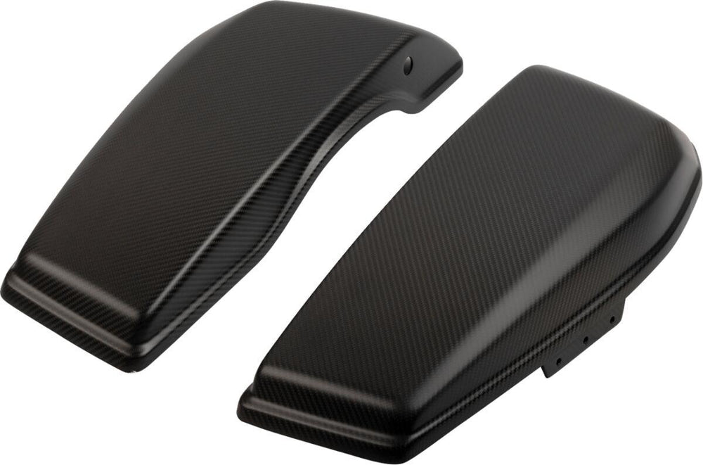Slyfox Saddlebag Lids For Harley Davidson FLHX 1923 ABS 2024-2025 - Black/Matte