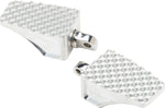 LA Choppers County Line Foot Pegs For Harley Davidson FLD 1690 2012-2013 Fits Front Or Rear - Raw