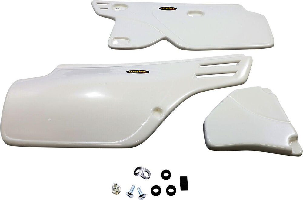 Maier Side Panels For Honda XR250R 1986-1995 - White