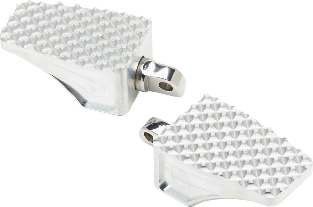 LA Choppers County Line Foot Pegs For Harley Davidson FLDE 1750 ABS 2018-2020 Front - Raw
