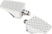 LA Choppers County Line Foot Pegs For Harley Davidson FLDE 1750 ABS 2018-2020 Front - Raw