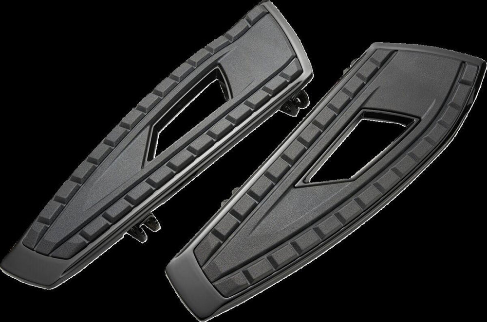 Ciro Chicane Floorboards For Harley Davidson FLD 1690 2012-2013 - Black