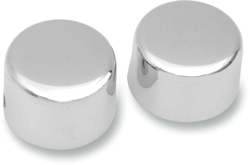 Drag Specialties 3/4" Axle Caps For Harley Davidson FLH 1200 1979-1980 Front - Chrome