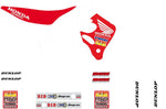 Tecnosel Graphics Kit For Honda CR125 1993-1994 - Multi/Red/White