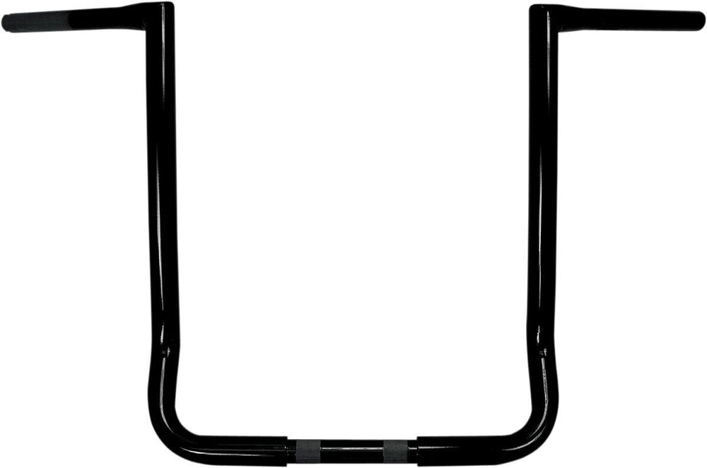 LA Choppers 1-1/4" Twin Peaks Touring Handlebar For Harley Davidson FLHT 1340 1996-1998 45.5 cm (18") - Black