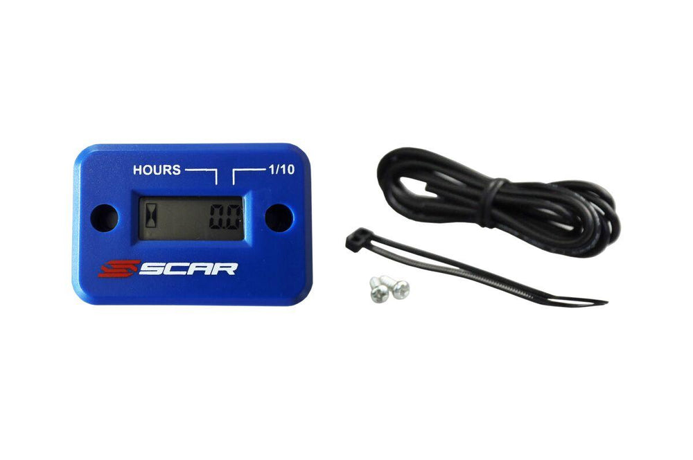 Scar Self-Powered Digital Hour Meter - Blue