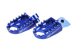 Scar Evolution Racing Foot Pegss For Yamaha WRF250 2001-2023 - Blue