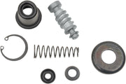 Drag Specialties Rear Brake Master Cylinder Rebuild Kit For Harley Davidson XL 1200 C 2014-2019 - Black Silver