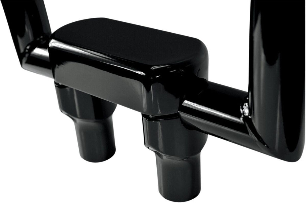 LA Choppers Hefty Handlebar Riser & Top Clamp Kit For Harley Davidson FLD 1690 ABS 2015-2016 76.2 mm (3") - Black