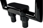 LA Choppers Hefty Handlebar Riser & Top Clamp Kit For Harley Davidson FLD 1690 ABS 2015-2016 76.2 mm (3") - Black