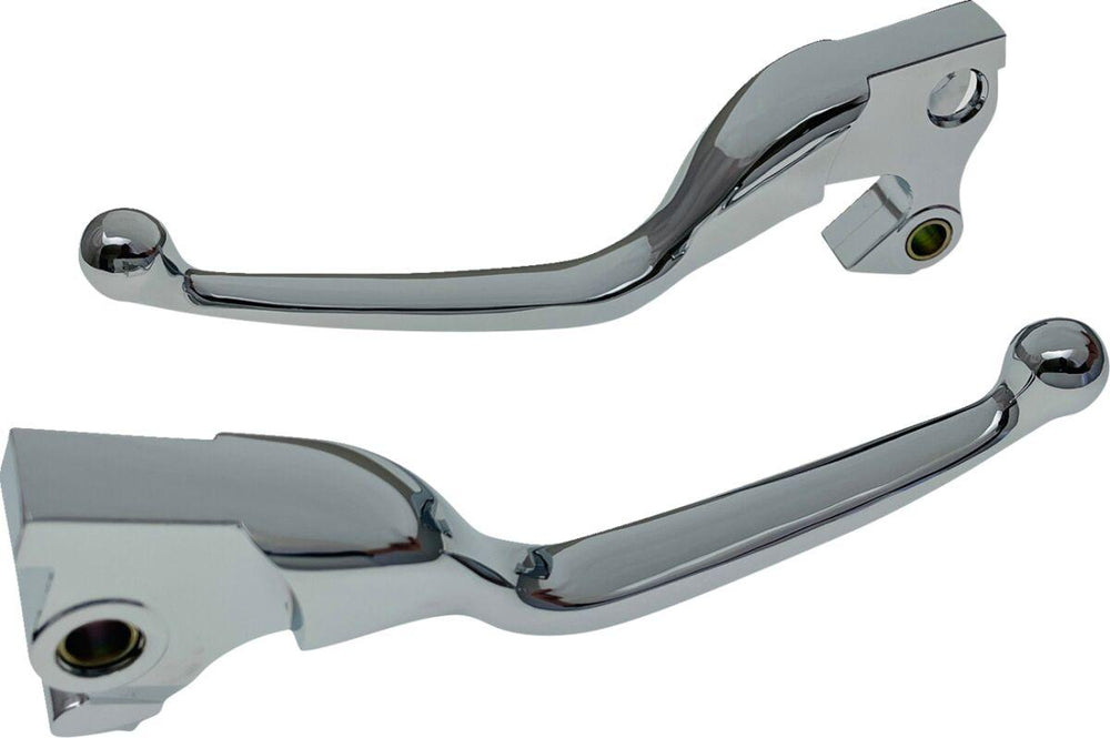 Drag Specialties Narrow Lever Set For Harley Davidson XL 1200 C 2014-2020 - Chrome