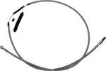 Barnett Stainless Steel Clutch Cable For Harley Davidson FLFB 1750 2018-2020 +20.3 cm (8") - Silver