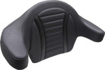 Mustang Deluxe Touring Extended Passenger Arm Backrest For Harley Davidson FLHX 1923 2024-2026 - Black