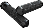 Accutronix Knurled Diamond Custom Grips For Harley Davidson FLHTCUTGSE 1923 2022 Diamond Knurled Throttle-By-Wire - Black
