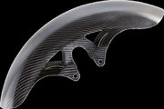 Arlen Ness Carbon Fibre 19" Pro Sport Fender For Harley Davidson FLHX 1923 2024 48cm (19") Front - Black