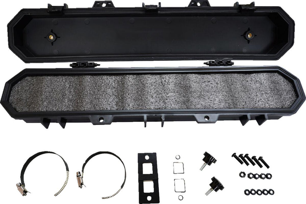 Moose Racing Drive Belt Storage Case with Mounting Hardware - Black