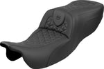 Saddlemen RoadSofa Seat For Harley Davidson FLRT 1690 2015-2016 Gripper - Black
