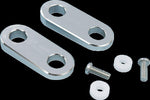 Show Chrome Handlebar Riser Shims For Honda GL 1800 2001-2005 - Raw