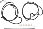 Magnum Shielding  Pearl Designer Handlebar Cable Install Kit For Harley Davidson FLHR 1750 2021-2022 30.5 - 35.5cm (12" - 14") - Black