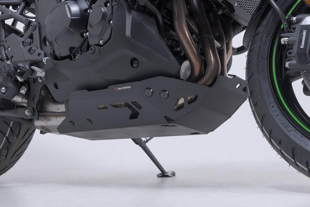 SW Motech Skid Plate For Kawasaki KLZ 1100 2025 - Black