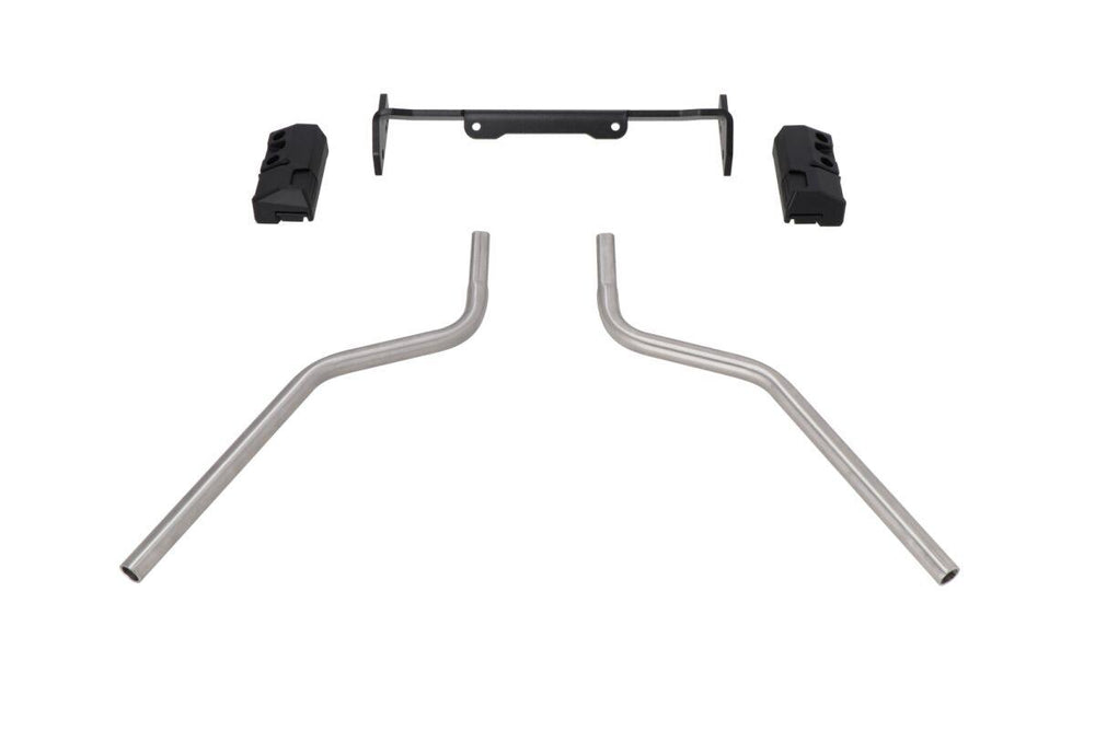 SW Motech Blaze Panniers Spacer Bars For Triumph Scrambler 400 X 2024-2026 - Black/Silver