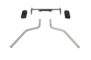SW Motech Blaze Panniers Spacer Bars For Triumph Scrambler 400 X 2024-2026 - Black/Silver