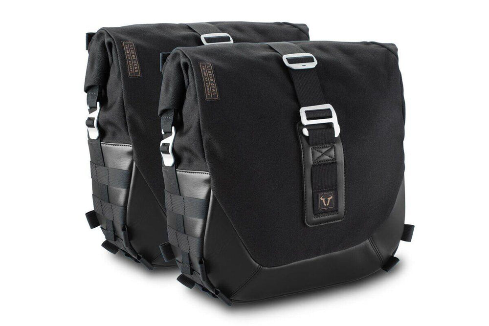 SW Motech Legend Gear LC2 Side Pannier Bag System For Kawasaki Eliminator 500 2024-2025 - Black