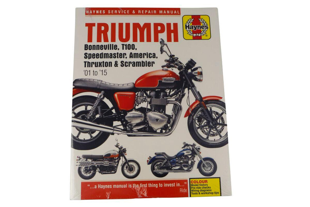 Haynes Service Manual For Triumph America 865 2007-2015