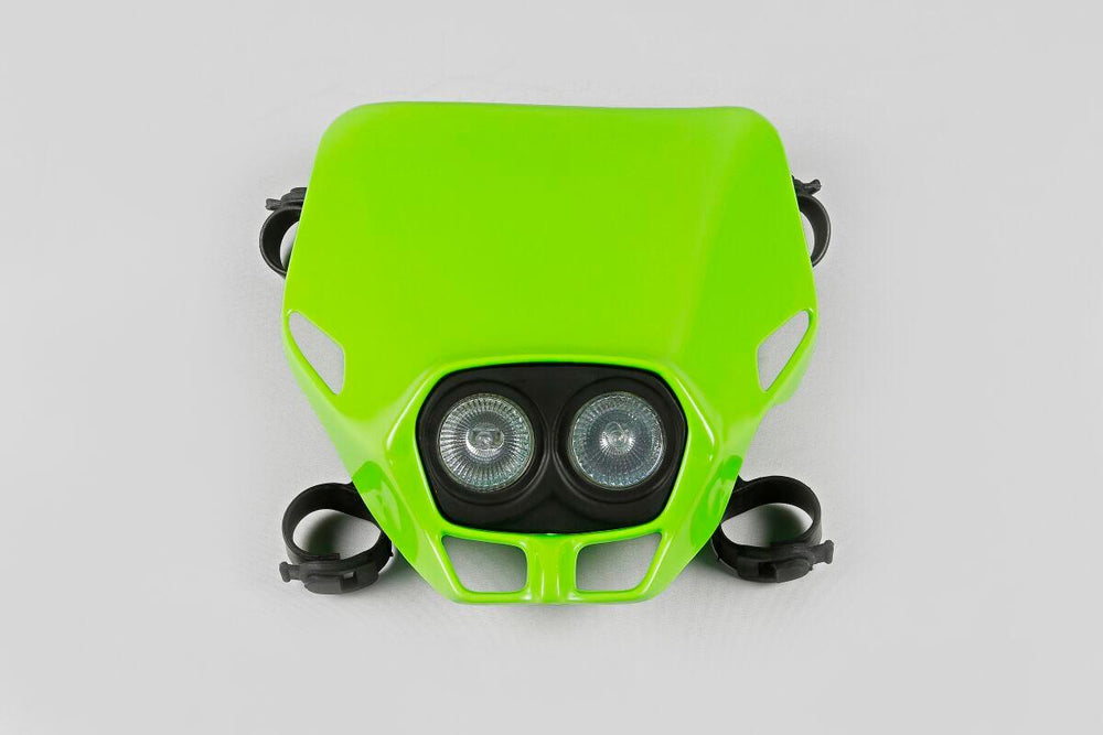 UFO Firefly Twin Universal Headlight - Green