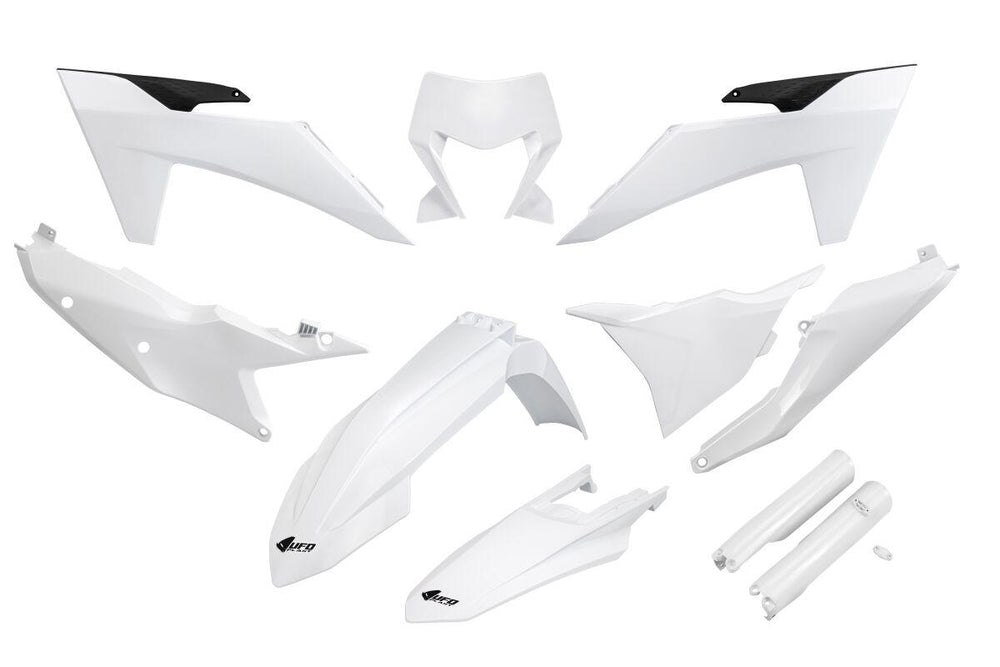 UFO Plastics Kit For KTM  EXC150 TBI 2024-2025 - White