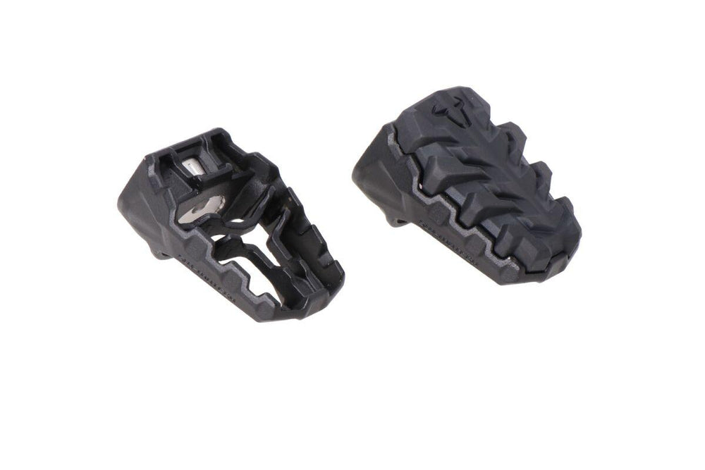 SW Motech Evolution Footpegs For Suzuki DL 1000 2014-2019 - Black