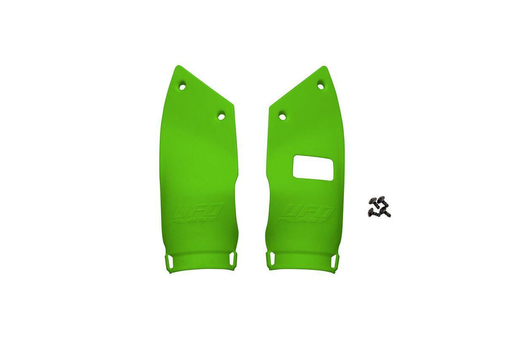 UFO Front Number Board Extenders For Kawasaki KX250 2021-2026 - Green