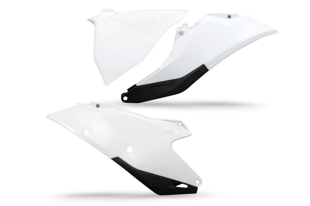 UFO Side Panels For Gas Gas EC 250 2021-2023 - White