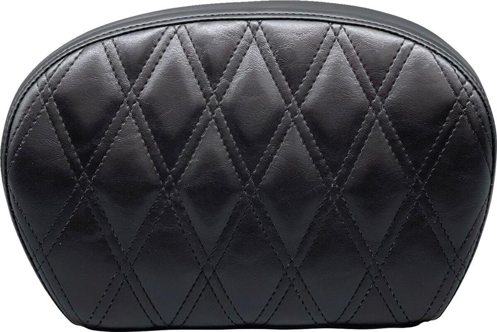 LE Pera Sissy Bar Pad For Harley Davidson FLDE 1750 ABS 2018-2020 Double Diamond/Shiny 20.5 cm (8") - Black