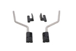 SW Motech Blaze Panniers Spacer Bars For BMW R 1200 R ABS 2014-2018 - Black/Silver
