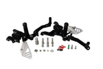 Gilles FXR Rearset For Ducati Panigale 959 ABS 2016-2019 - Black
