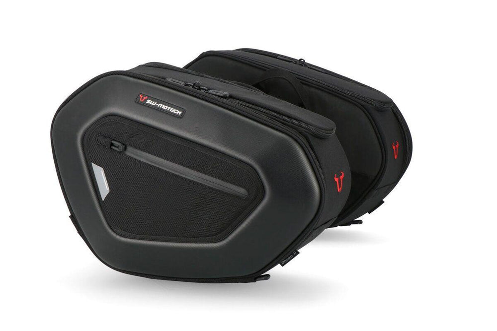 SW Motech Pro Blaze H Saddlebag Set with EDGE protection For Kawasaki Z 900 ABS 2022-2026 - Black