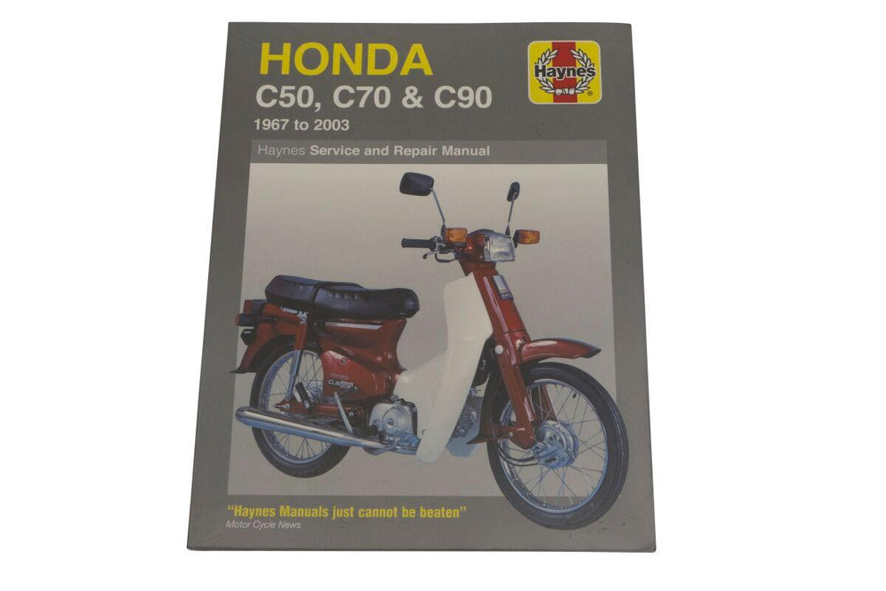Haynes Service Manual for Honda For Honda C 50 E 1984-1985