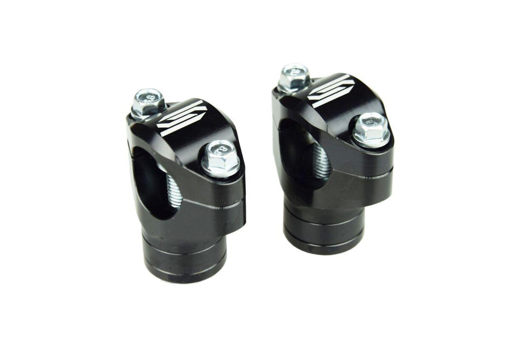 Scar Bar Mounts For OEM Triple Clamps For Husqvarna 701 Enduro 2016-2026 - Black/Silver
