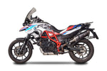 Spark FORCE Silencer For BMW F 700 GS ABS 2013-2017 Left - Black