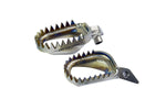 Scar Titanium Foot Pegs For Ducati Desmo 450 EDS 2026 - Silver