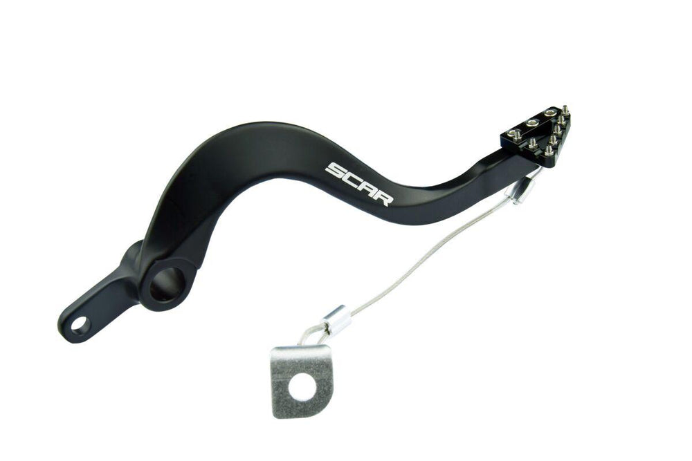 Scar Brake Pedal For Kawasaki KX250 2021-2026 - Black