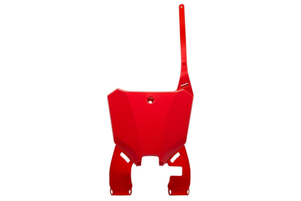 UFO Front Number Board With Extension For Honda CRF250R 2022-2026 - Red